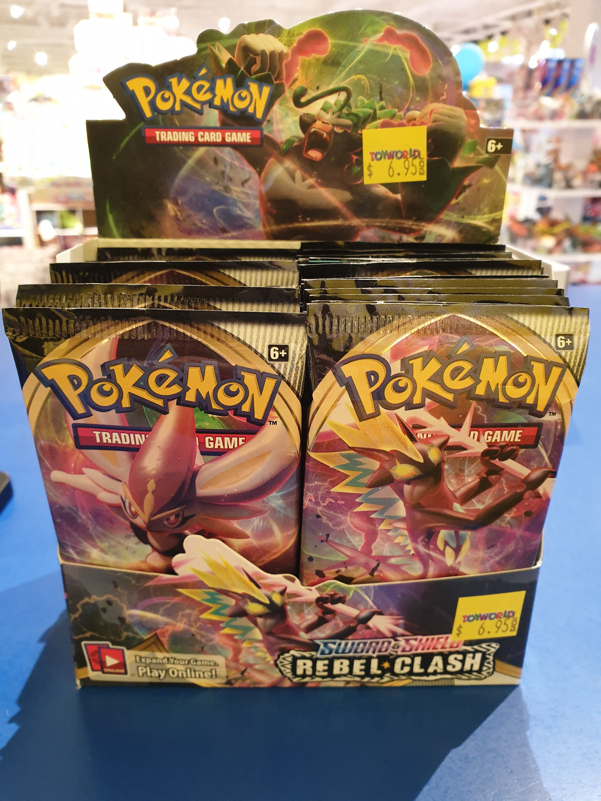 POKEMON TCG SWORD AND SHIELD REBEL CLASH BOOSTER | POKEMON | Toyworld Frankston