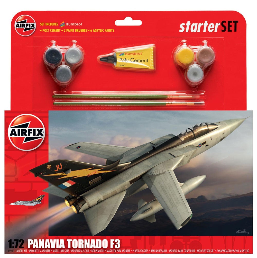 AIRFIX STARTER SET - 1:72 PANAVIA TORNADO F3