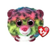 TY BEANIE BALLS - DOTTY - MULTICOLOUR LEOPARD