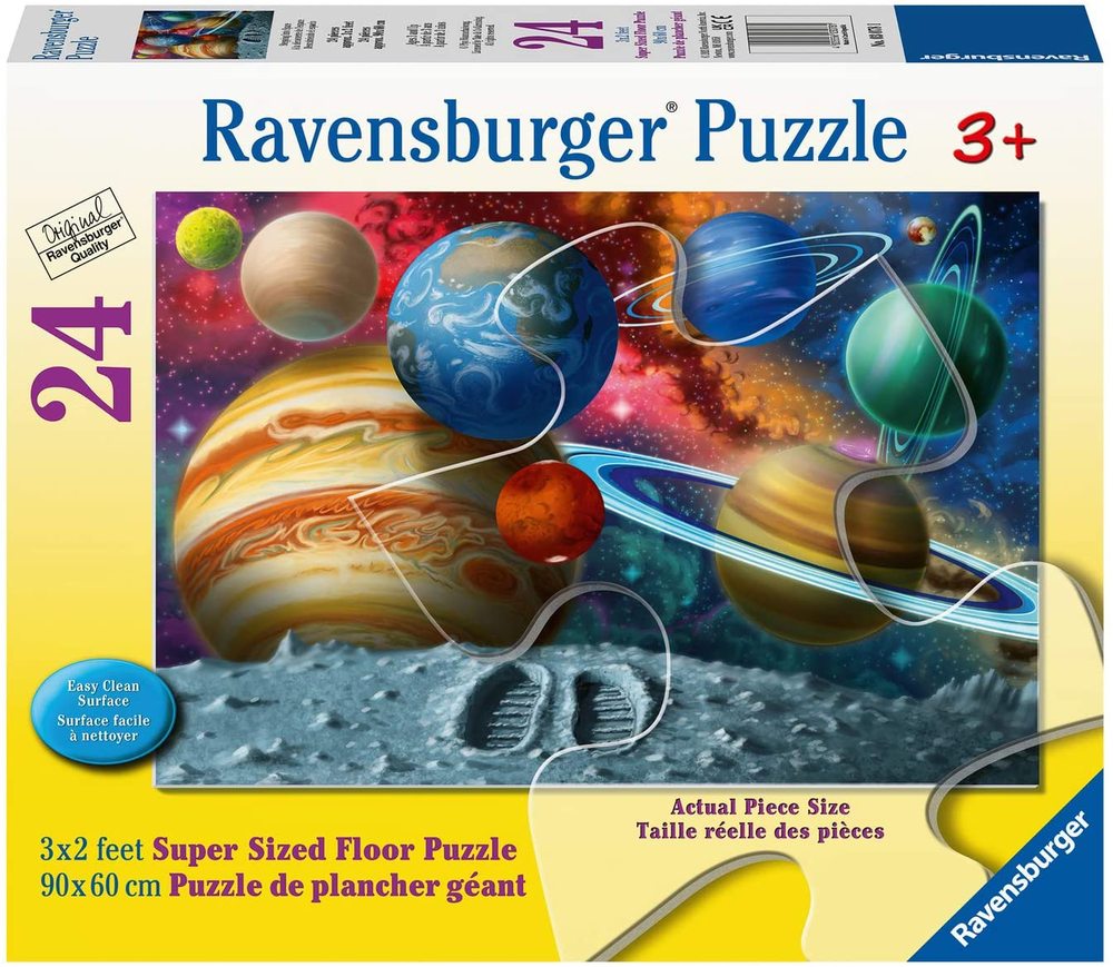 RAVENSBURGER - STEPPING INTO SPACE 24 PC PUZZLE