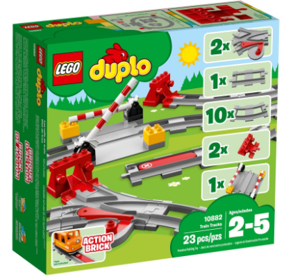 LEGO 10882 DUPLO TRAIN TRACKS