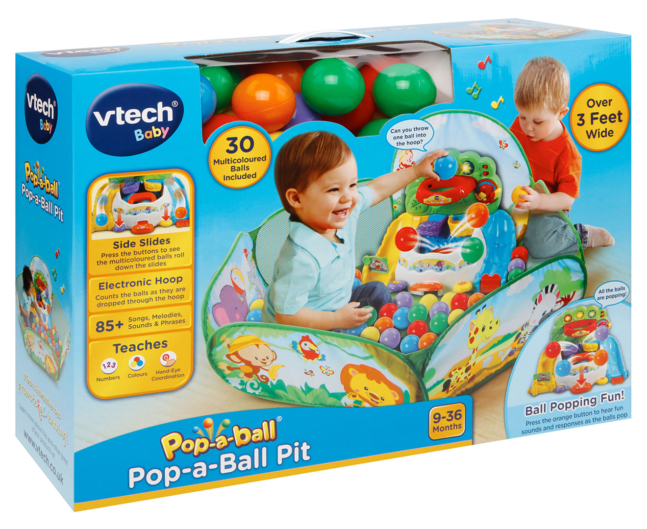 VTECH POP-A-BALL PIT