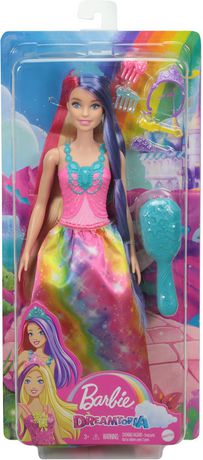 BARBIE DREAMTOPIA PRINCESS DOLL WITH TWO TONE HAIR