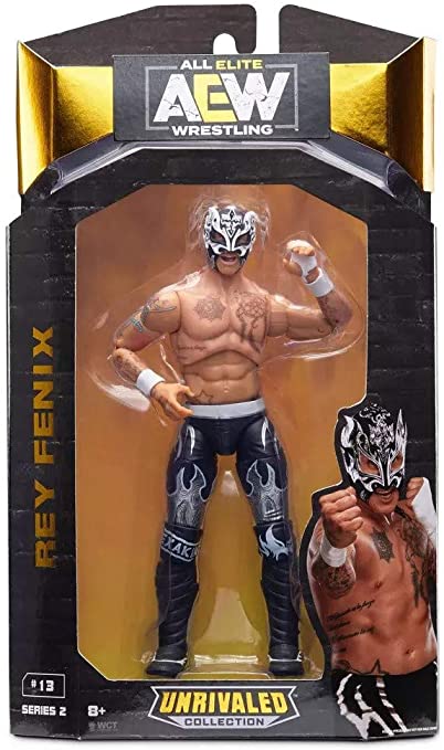 ALL ELITE WRESTLING 1 FIGURE PACK UNRIVALED  REY FENIX