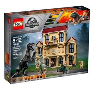 LEGO 75930 JURASSIC WORLD INDORAPTOR RAMPAGE AT LOCKWOOD ESTATE - Toyworld Frankston