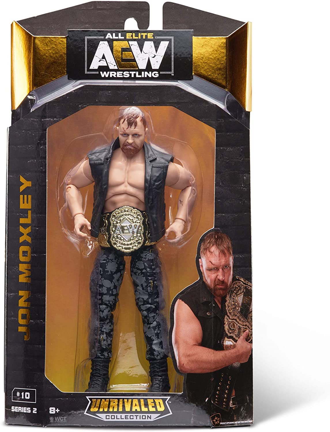 ALL ELITE WRESTLING 1 FIGURE PACK UNRIVALED  JON MOXLEY