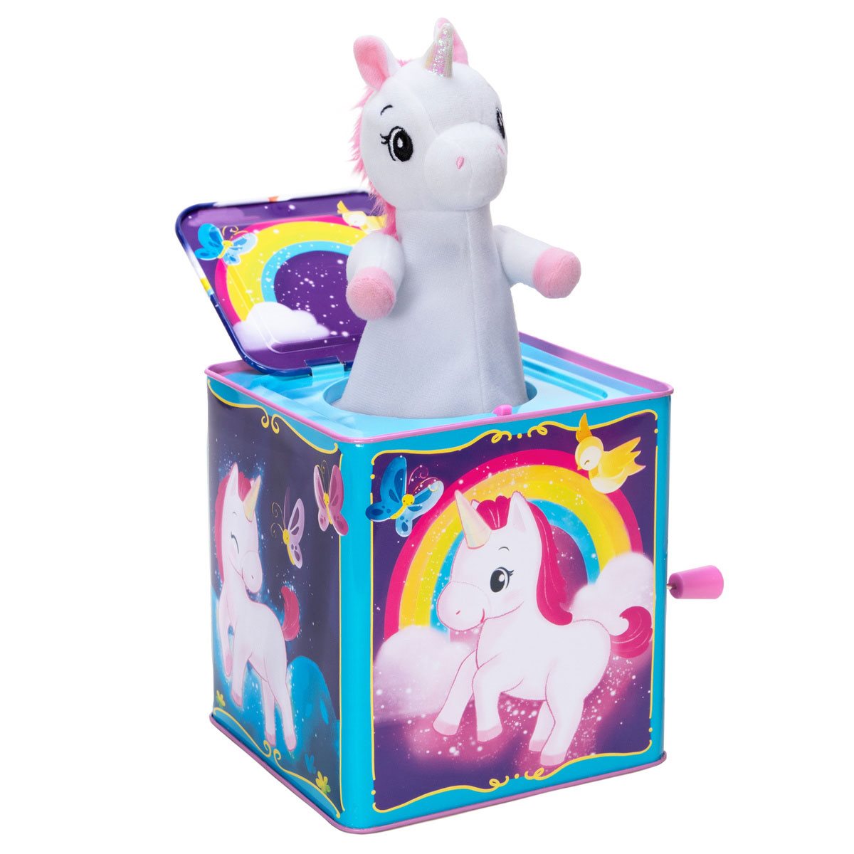 SCHYLLING -UNICORN POP AND GLOW JACK IN THE BOX