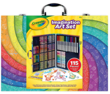 CRAYOLA IMAGINATION ART CASE SET