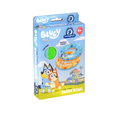 BLUEY SWIM RING 4+ 15-25KG