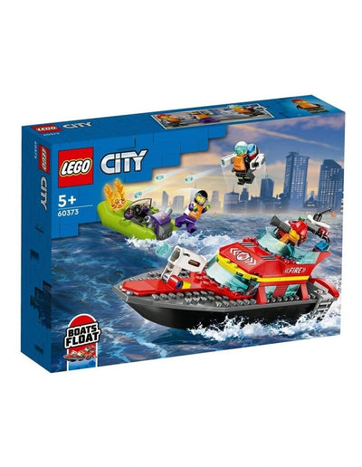 LEGO 60373 CITY FIRE RESCUE BOAT