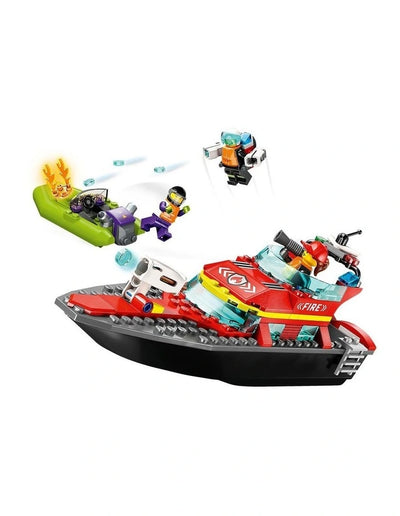 LEGO 60373 CITY FIRE RESCUE BOAT