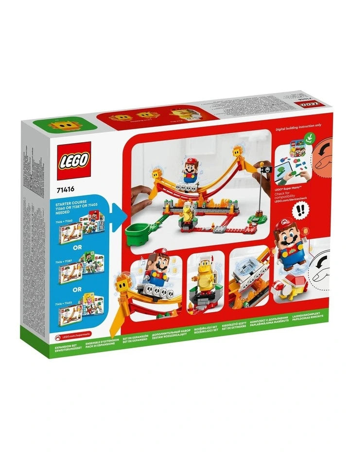 LEGO 71416 SUPER MARIO - LAVA WAVE RIDE EXPANSION SET