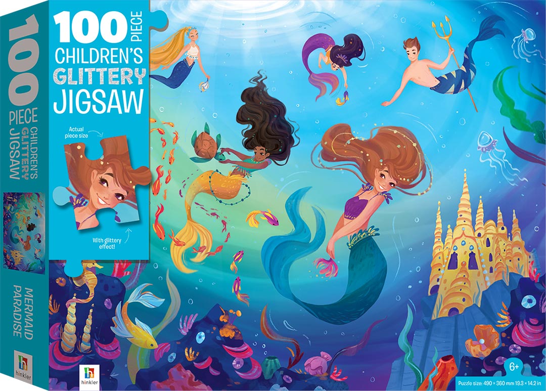 100 PIECE JIGSAW - MERMAIDS | Toyworld Frankston | Toyworld Frankston