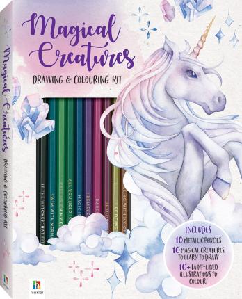 MAGICAL CREATURES  COLOURING KITS - UNICORN