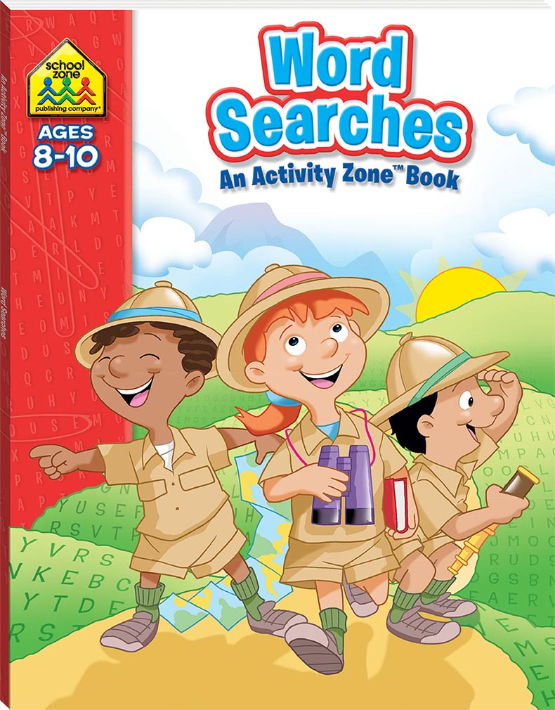 SCHOOL ZONE ACTIVITY ZONE WORD SEARCHES BOOK