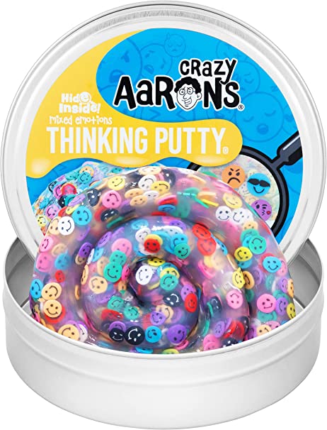 CRAZY AARON'S THINKING PUTTY HIDE INSIDE MIXED EMOTIONS