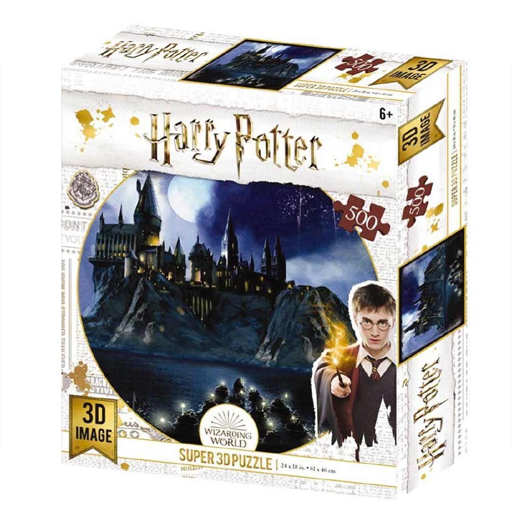 SUPER 3D 500 PC HARRY POTTER ASSORTMENT