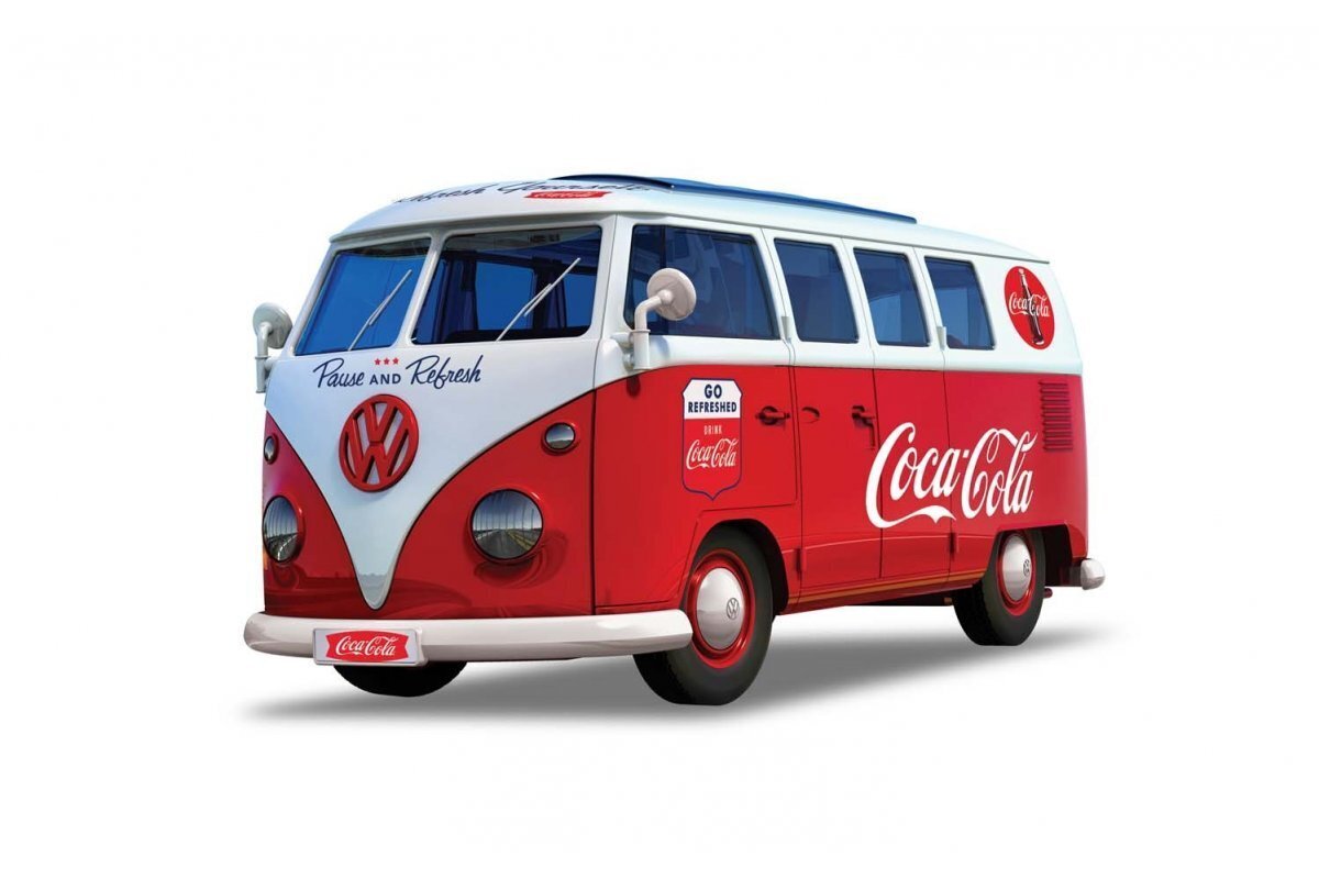 AIRFIX QUICKBUILD COCA COLA VW CAMPER