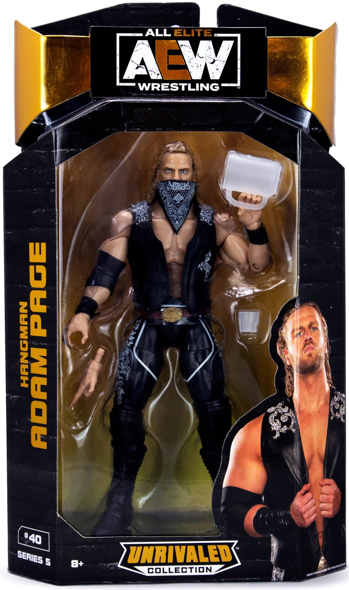 AEW UNRIVALED FIGURE PACK - ADAM PAGE