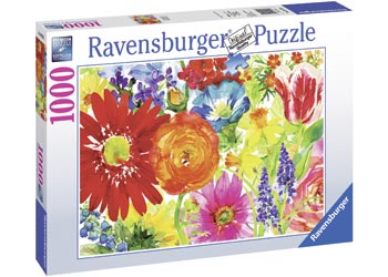 RAVENSBURGER ABUNDANT BLOOMS 1000PC PUZZLE | RAVENSBURGER | Toyworld Frankston