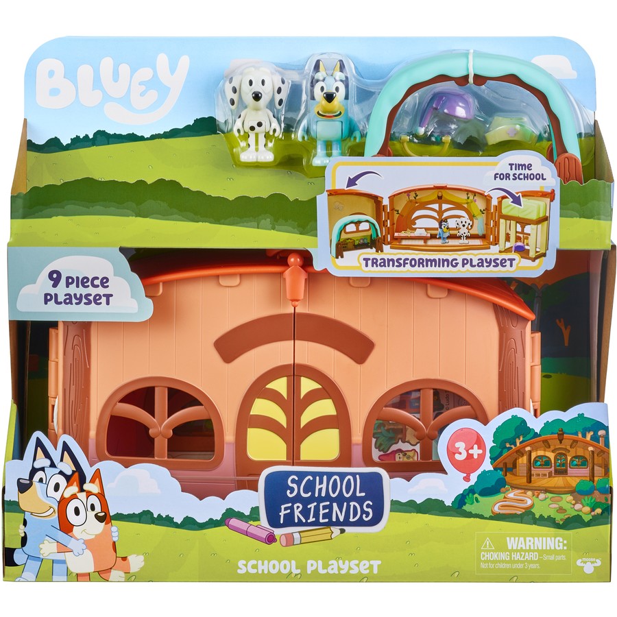 BLUEY S7 CALYPSO'S SCHOOL PLAYSET