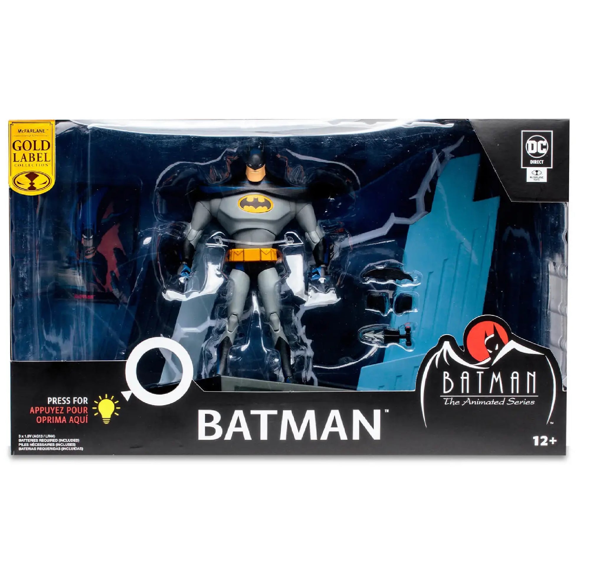 DC MULTIVERSE BATMAN 30TH ANNIVERSARY GOLD LABEL ANIMATED SERIES