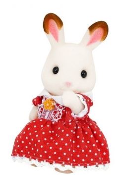 SYLVANIAN FAMILIES - CHOCOLATE RABBIT FAMILY - Toyworld Frankston