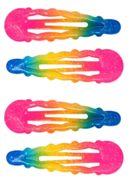 RAINBOW SNAP HAIRCLIP