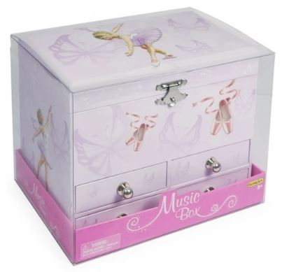 MUSIC BOX WHITE FOUR DRAWER