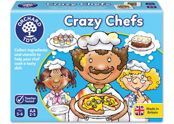 ORCHARD GAME - CRAZY CHEFS GAME | ORCHARD TOYS | Toyworld Frankston