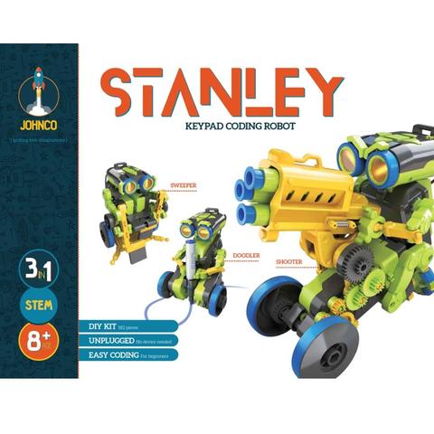 STANLEY: 3-IN-1 KEYPAD CODING ROBOT