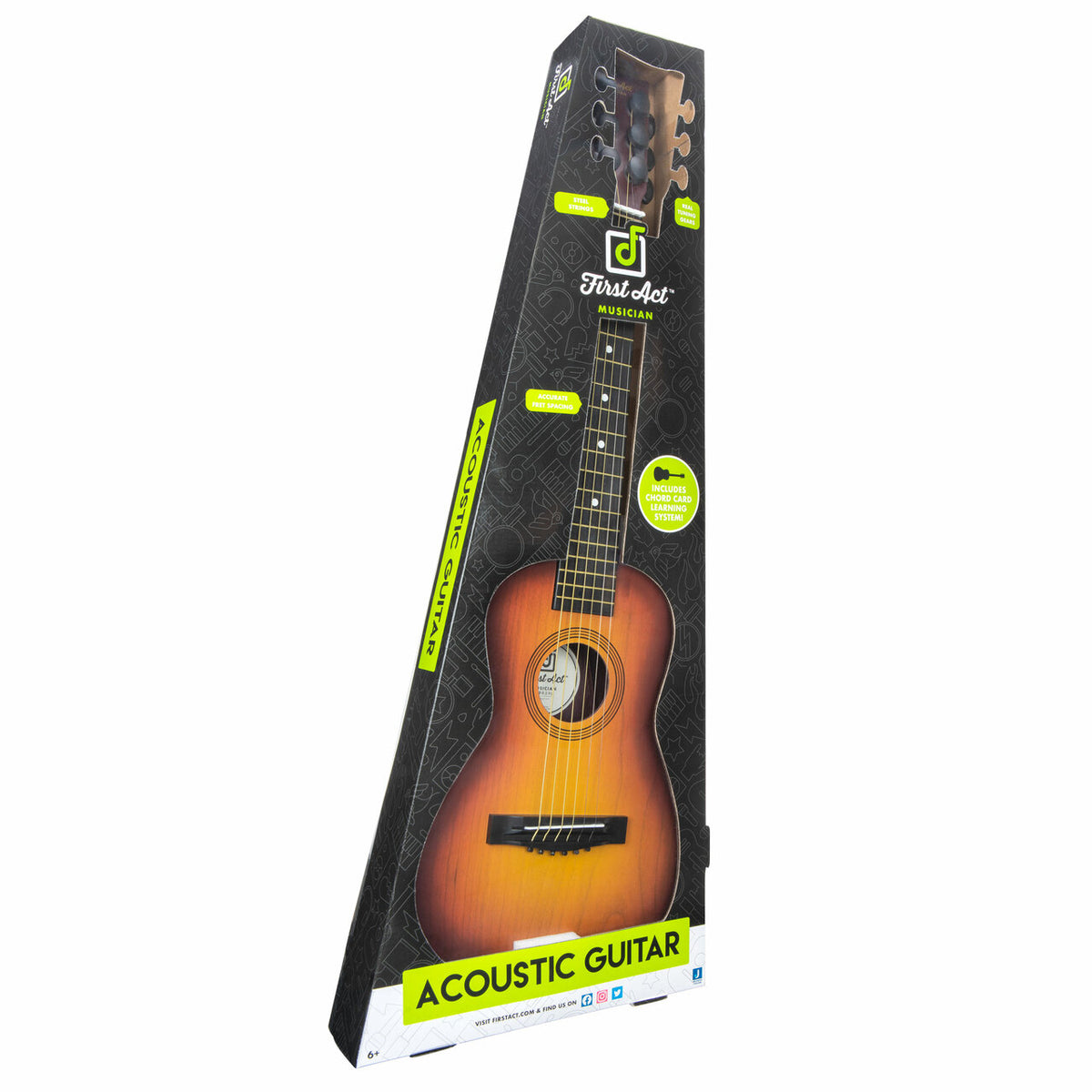 FIRST ACT DISCOVERY - 30" BEGINNER ACOUSTIC GUITAR SUNBURST