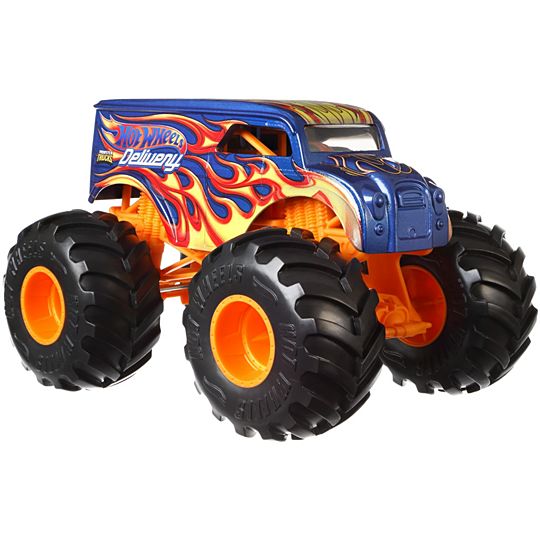 HOT WHEELS MONSTER TRUCKS 1:24 - HOT WHEELS DELIVERY - Toyworld Frankston