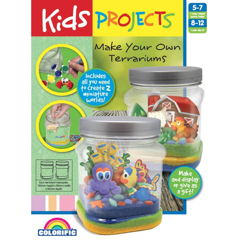 KIDS PROJECTS MAKE YOUR OWN TERRARIUMS | Toyworld Frankston | Toyworld Frankston