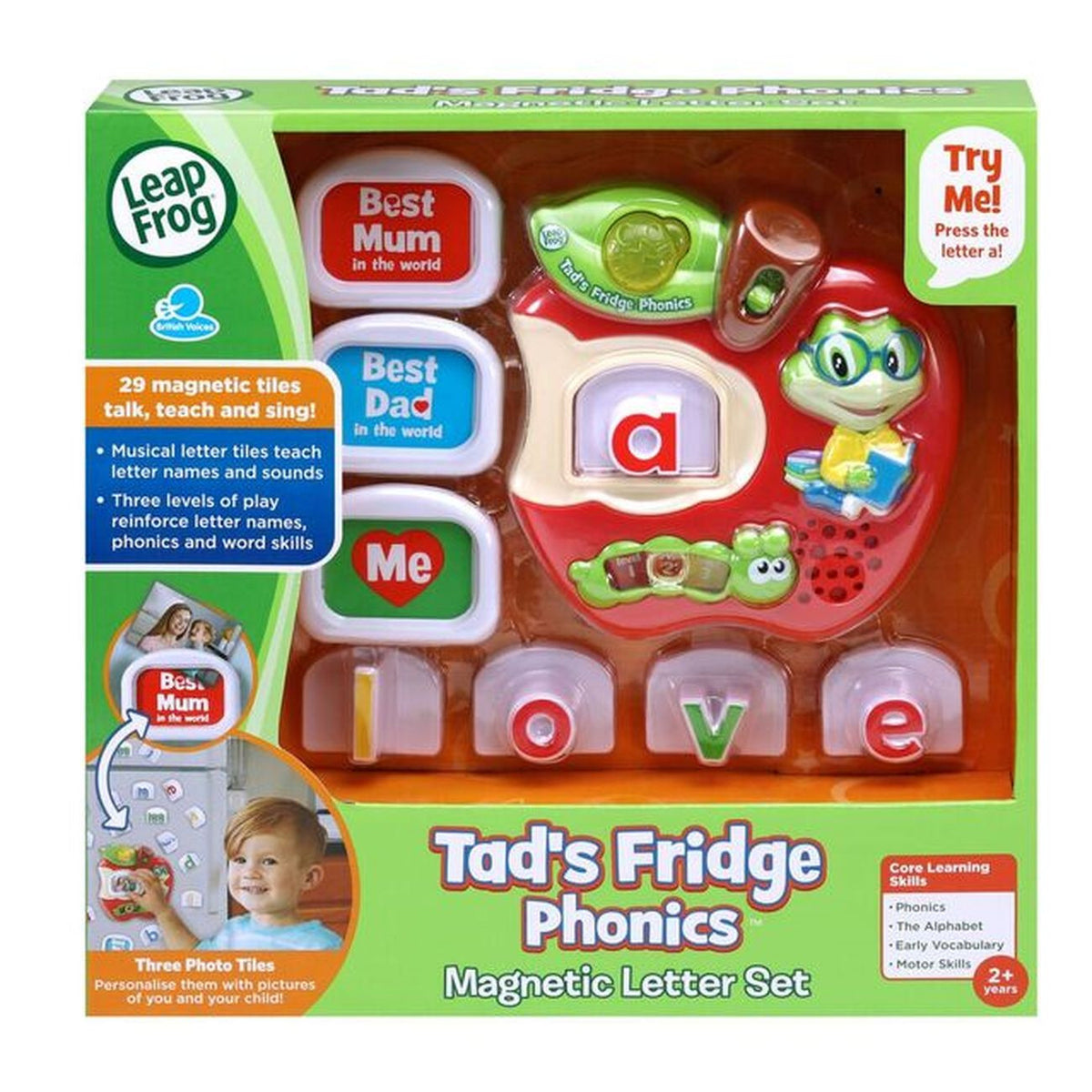 LEAPFROG TADS FRIDGE PHONICS MAGNETIC LETTER SET | Toyworld Frankston | Toyworld Frankston