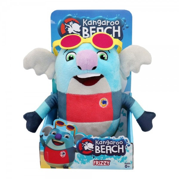 KANGAROO BEACH 12INCH; PLUSH TOY - FRIZZY