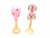 SM HEART MARACA & BELL SET