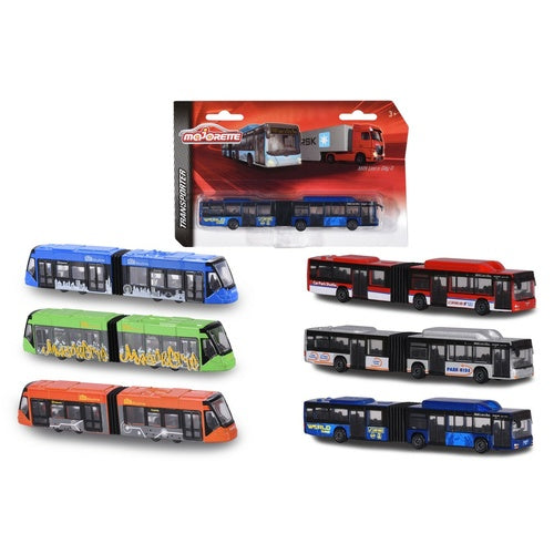 MAJORETTE SIEMENS AVENIO TRAM/BUS ASSORTED