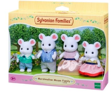 SLYVANIAN FAMILIES - MARSHMALLOW MOUSE FAMILY