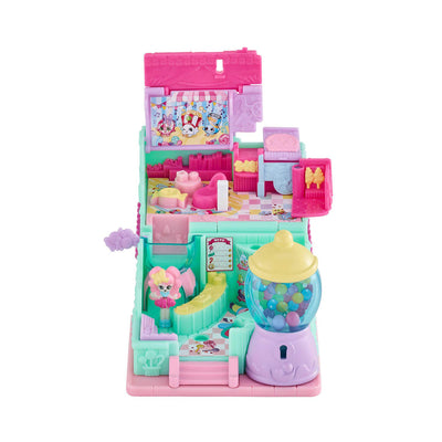 SHOPKINS LITTLE SECRETS MINI PLAYSET - SWEET RETREAT CANDY SHOP