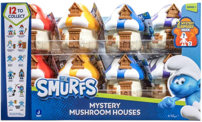 THE SMURFS MYSTERY MUSHROOM HOUSES