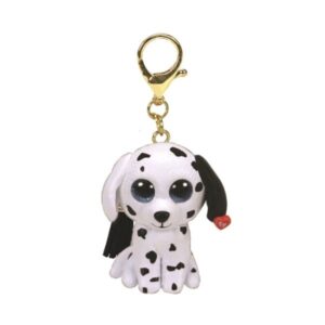 TY BEANIE BOO MINI - FETCH DOG WHITE CLIP