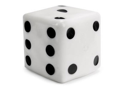 5" GIANT STRESS BALL - DICE