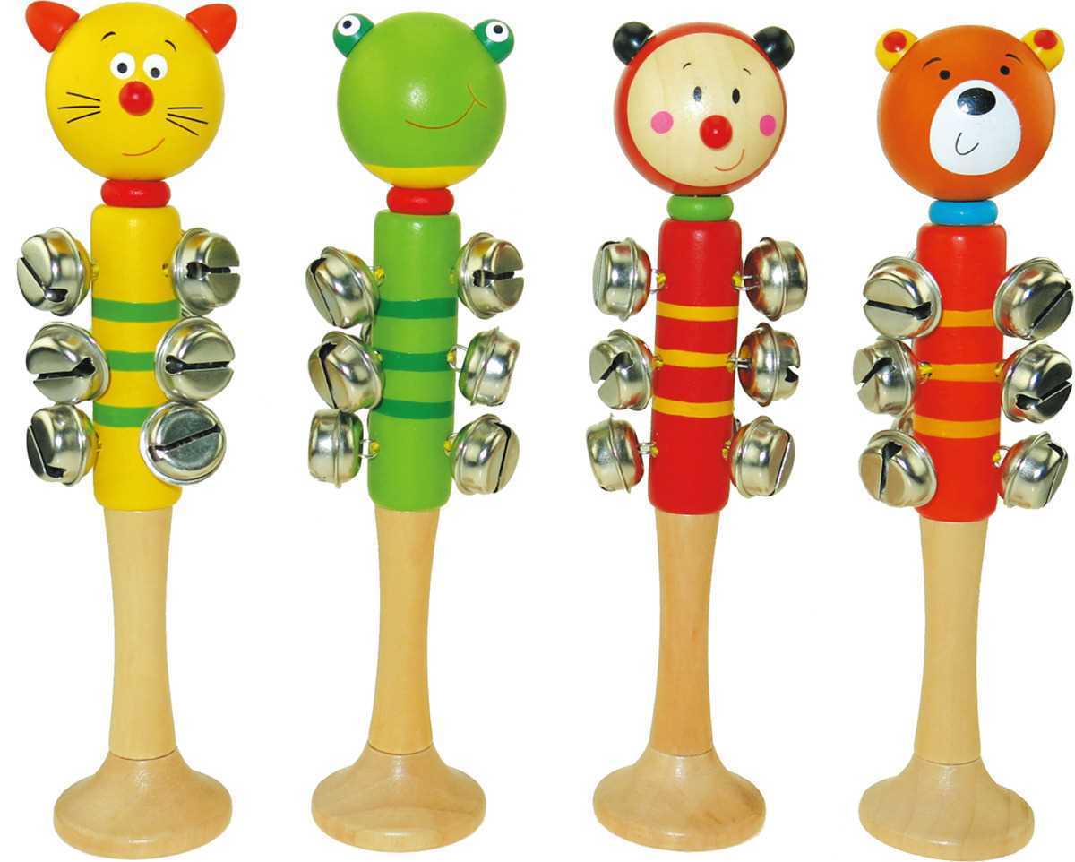 ANIMAL BELL STICK WITH BASE