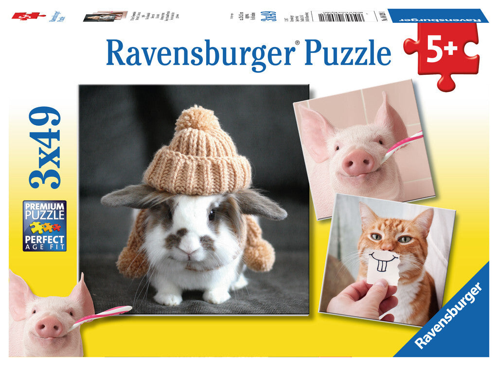 RBURG FUNNY ANIMAL PORTRAITS PUZZLE