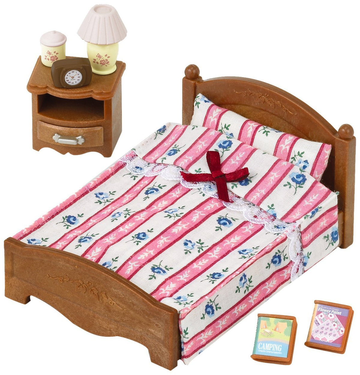 SYLVANIAN FAMILIES SEMI DOUBLE BED SET