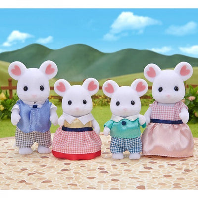 SLYVANIAN FAMILIES - MARSHMALLOW MOUSE FAMILY