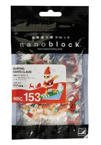 NANOBLOCK SURFING SANTA CLAUS 153