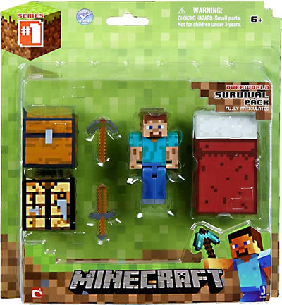 MINECRAFT - CORE PLAYER SURVIVAL PACK | Toyworld Frankston | Toyworld Frankston