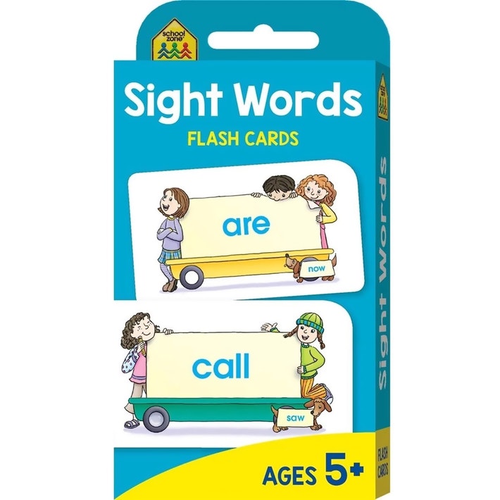 SCHOOL ZONE: SIGHT WORDS FLASH CARDS